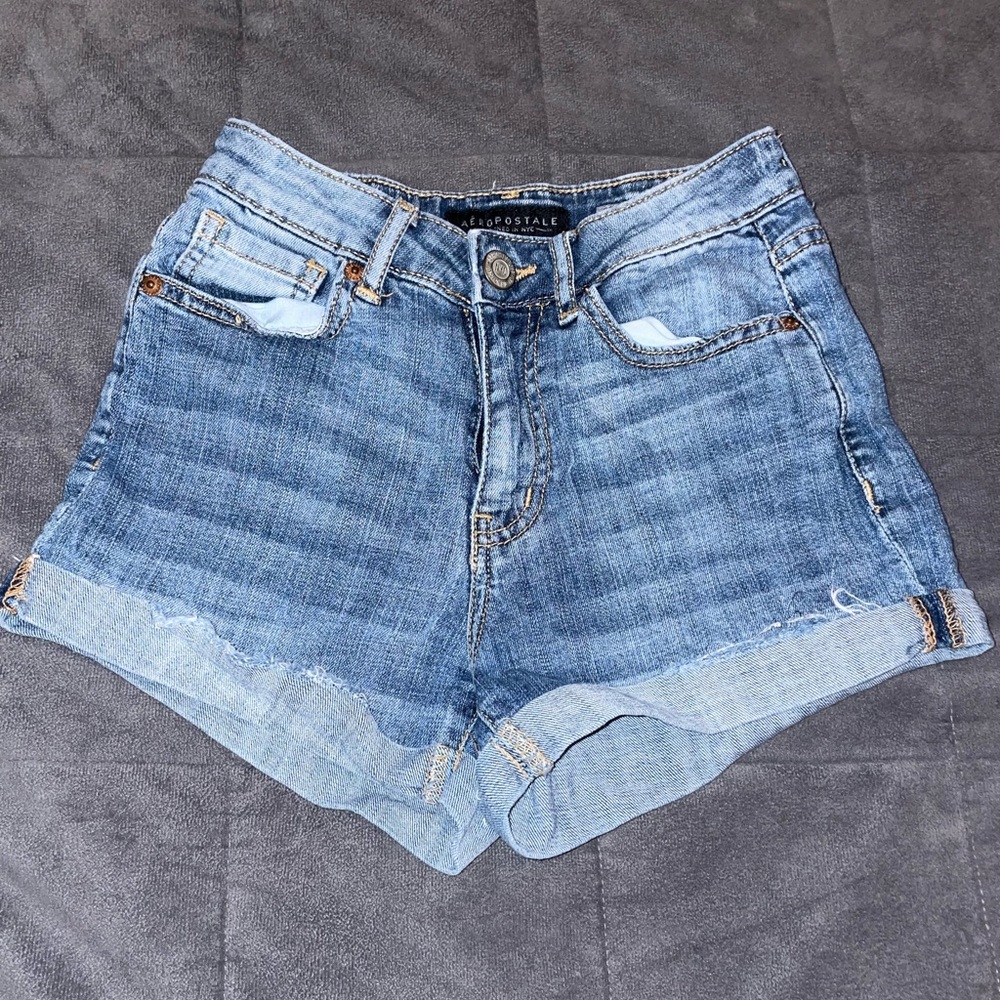 Aeropostale Denim Shorts, Size: 000